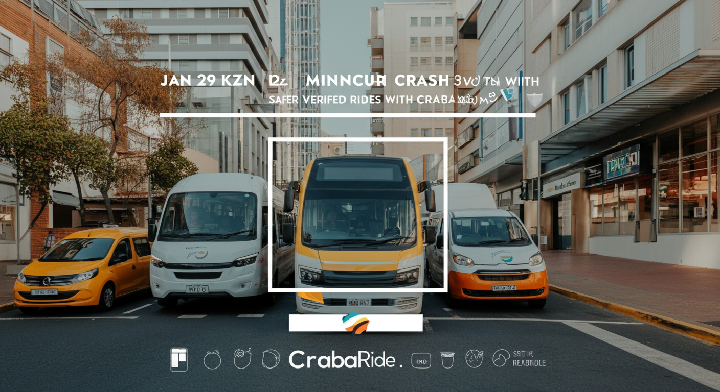 Jan 29 KZN Minibus Crash: Safer Rides | CrabaRide